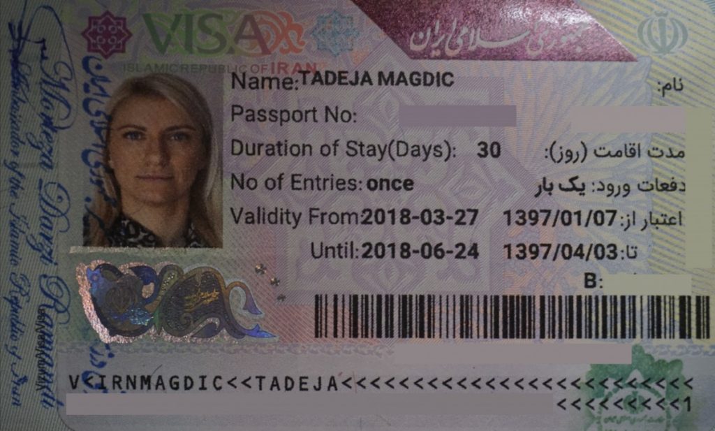 viza iran