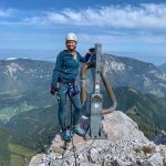 Znamenita ferata na Cjajnik, ki z vrhom Košutnikovega turna sestavlja prečudovito krožno turo